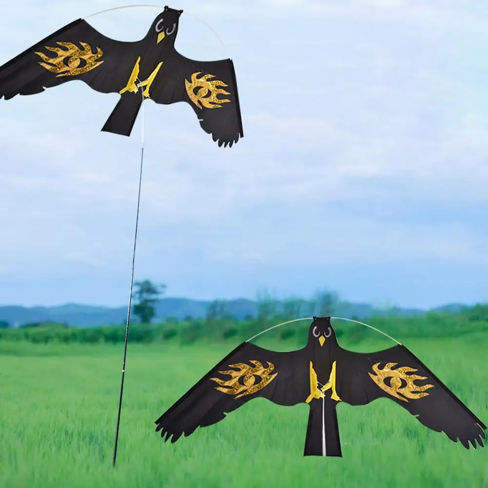 

128X52cm Emulation Huge Eagle Kite Bird Scarer Bird Drive Kite Scarecrow Repellents Pest Control For Garden Yard Farm