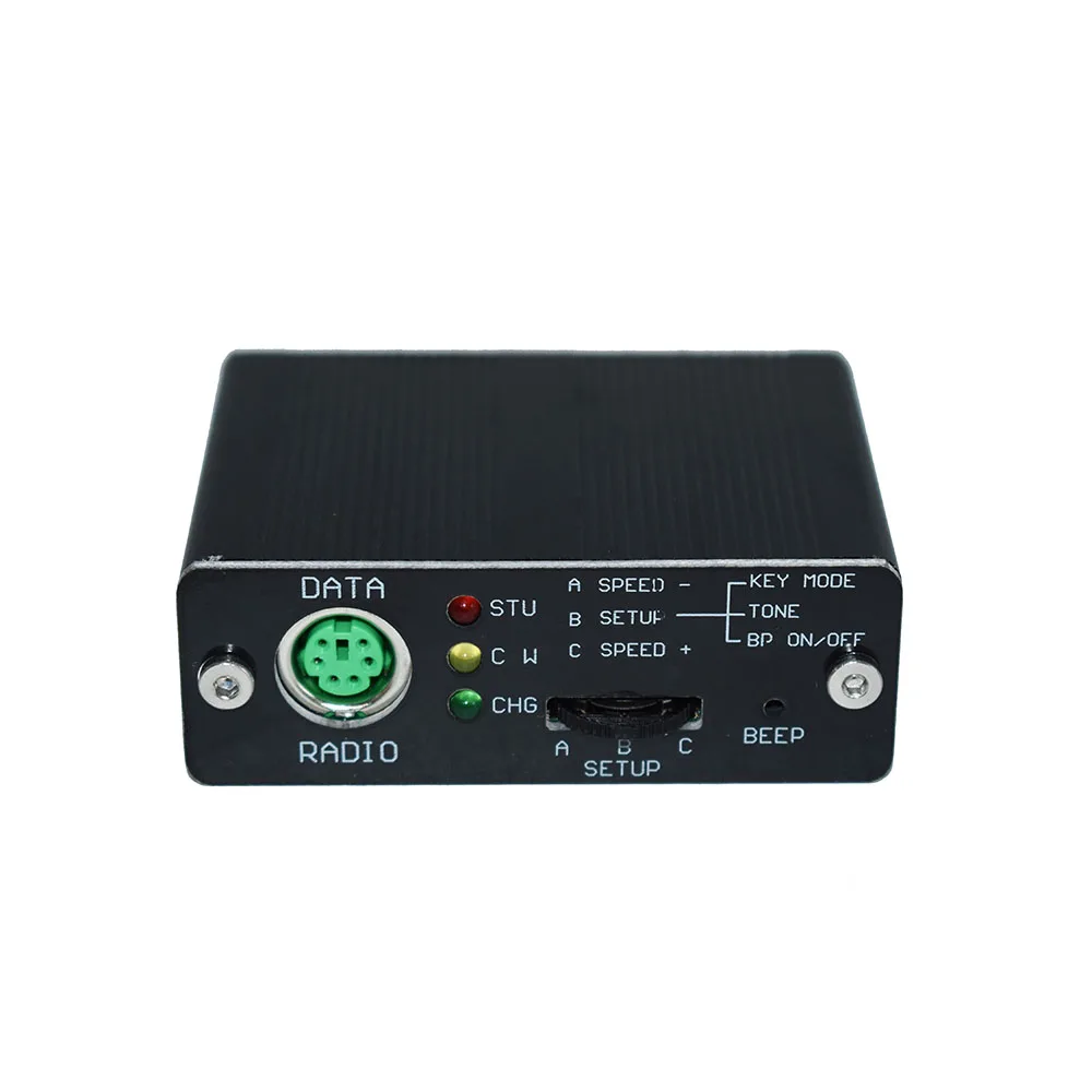 US $48.98 Lusya CW2019 Automatic Key Hand Training CW Interface Box Supports Dual Monitoring Of UV Hand Audio T1223
