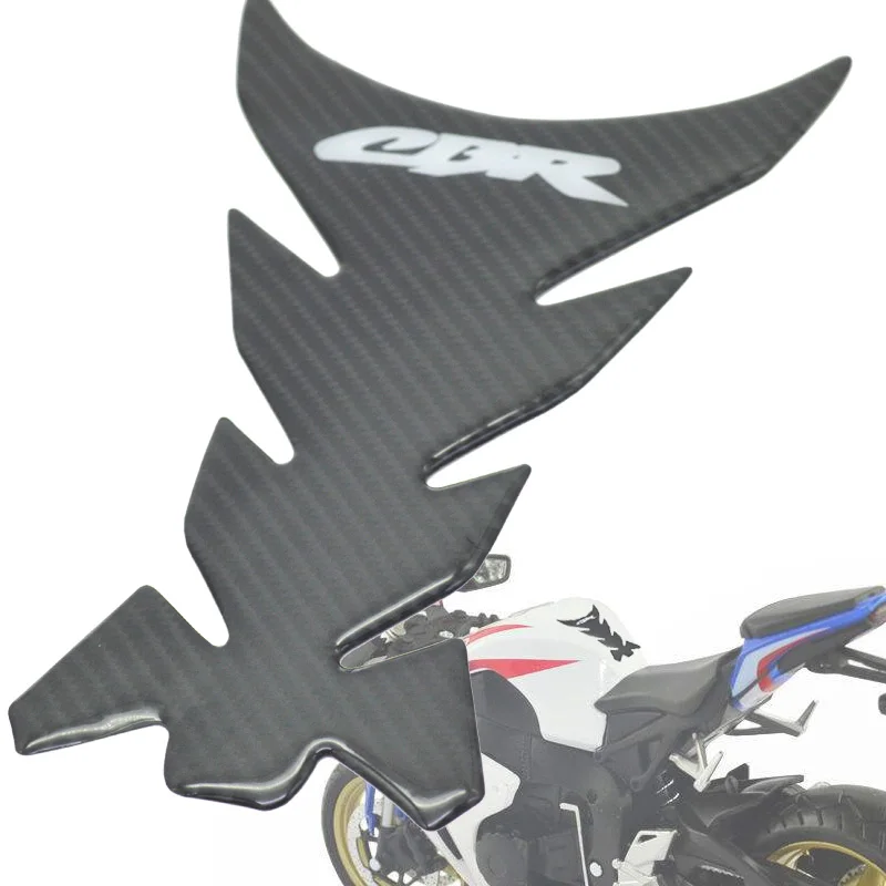 3D карбон мотоциклетная накладка на бак Защитная Наклейка s Чехол для Honda CB400 CB1300 XL1000 Varadero CBF600 наклейка на бак