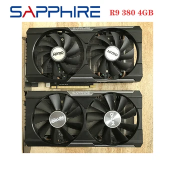 

SAPPHIRE R9 380 4GB Graphics Cards GPU For AMD Radeon R9380 4GB Video Cards Desktop PC Computer GDDR5 256Bit Used