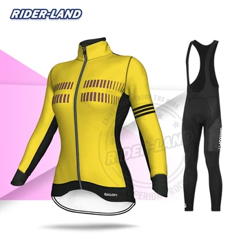 

Women Cycling Clothing Long Sleeve Jersey Sets Mountain Bike Clothes Maillot Ropa Ciclismo Mujer Spring Autumn Quick Dry
