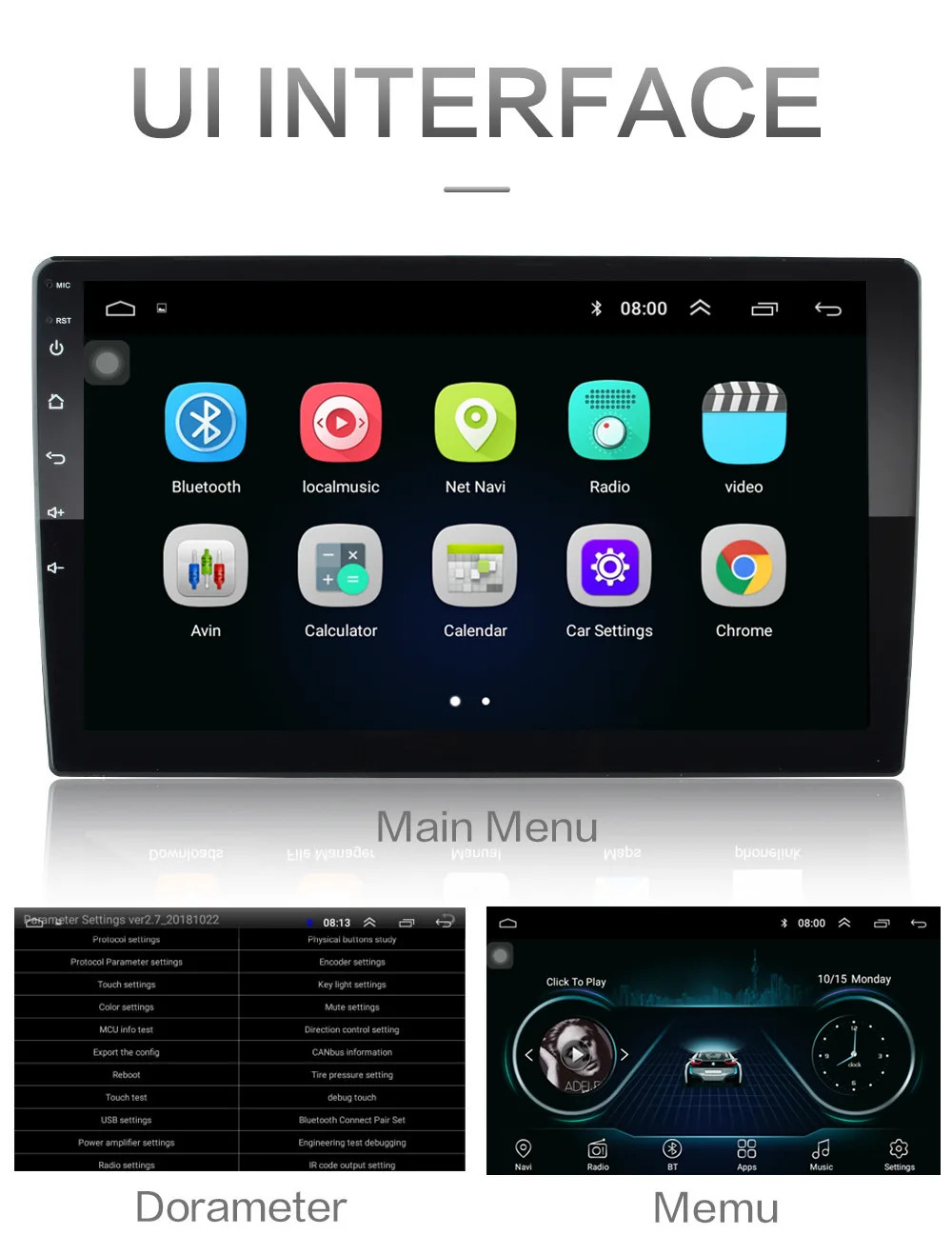 2 din, Android 8,1, автомагнитола, автомобильная навигация, gps, 9 дюймов, Автомобильная магнитола, мультимедийный видео плеер для Lifan 620/Solano, поддержка зеркала