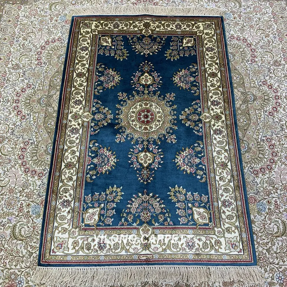 Yilong 2,5 'x4' ручной персидский ковер натуральный Восточный турецкий ковер(HF156B