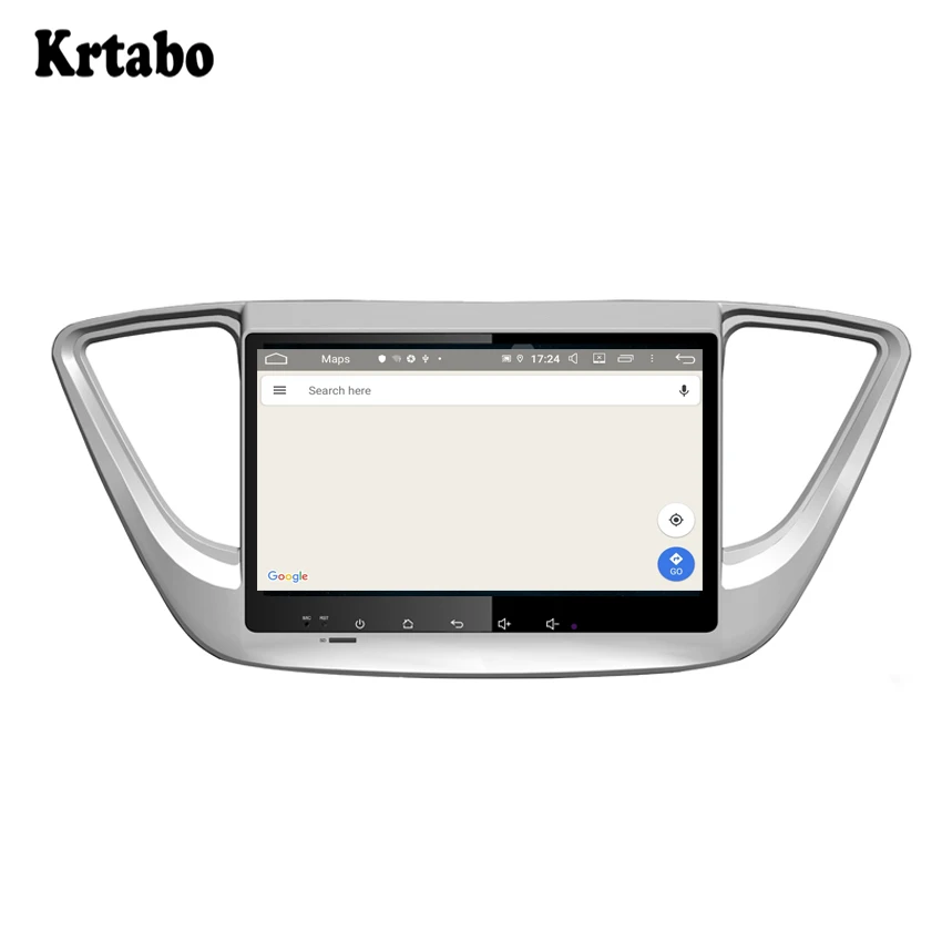 Для hyundai Verna/Accent/Solaris навигация Реверсивный контроль изображения большой экран одна машина рекордер