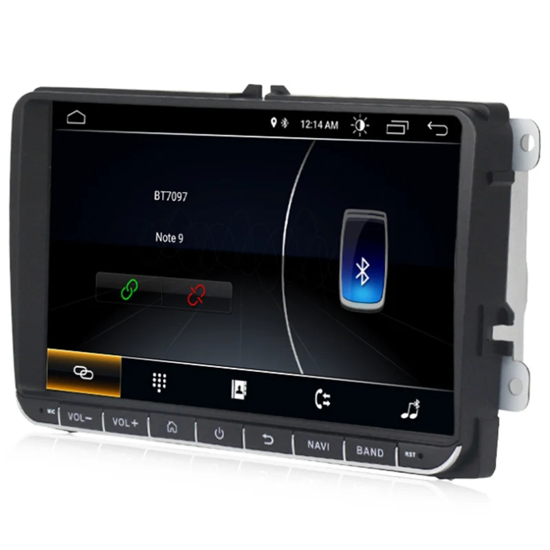 9 дюймов Android 8,1 автомобильный gps-навигатор для GOLF 5, 6 Passat B5, для Jet ta Tiguan Touran Skoda, Seat, Canbus, руль