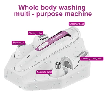 

Women Epilator Electric Hair Removal Machine Female Shaver Hair Remover Woman Legs Body Depilatory Shaving Trimmer Tool Kit