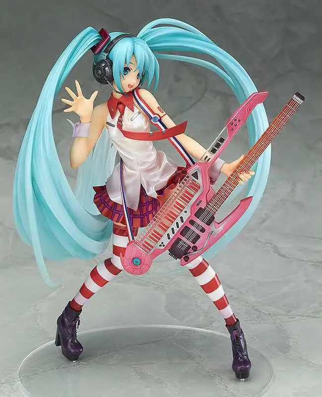 

Hatsune Miku Guitar Hatsune Garage Kit Large Version of Guitar Car Decoration Doll Anime