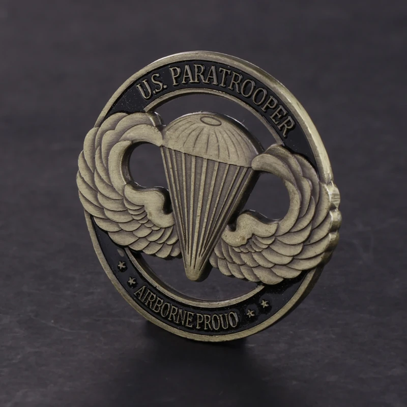 Памятная монета Американский десантник США полые художественные подарки для коллекции сувенир