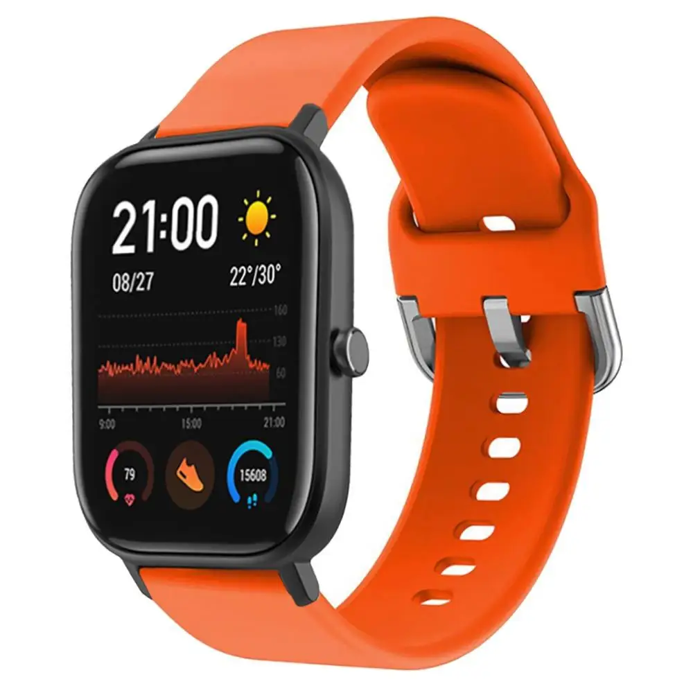 Сменный силиконовый ремешок для смарт-часов, сменный Браслет Для XIAOMI Huami Amazfit GTS Smartwatch