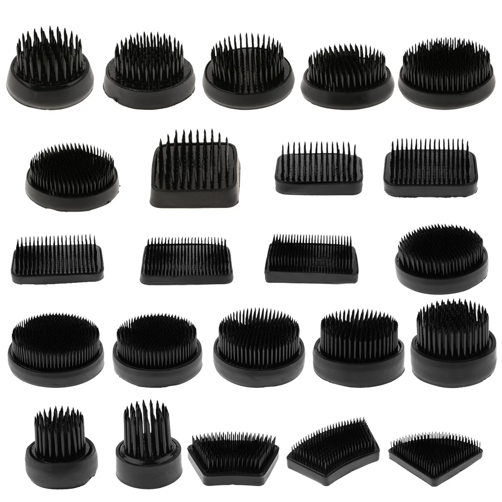 Various Metal Flower Frog Kenzan with Sturdy Rubber Base Floral Art