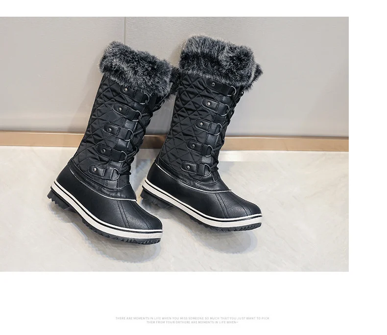 womens fur snow boots