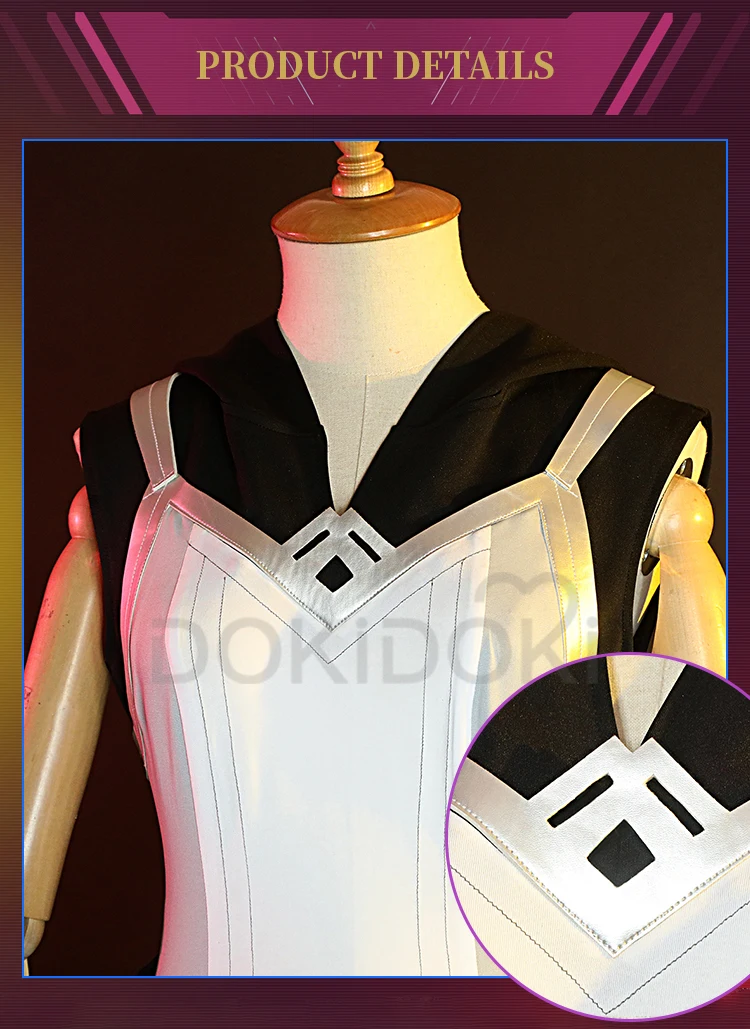 DokiDoki-R League of Legends Game Cosplay Vi Cosplay Costume Arcane LOL League of Legends Game Cosplay Vi Costume Shoes Wig corpse bride costume