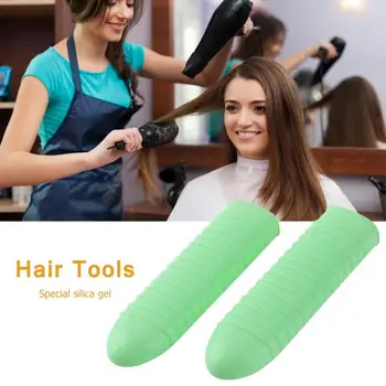 

2pcs Hair Straightener Heat Resistant Mat Silicone Hair Styling Curling Iron Pad Styling Accessories