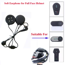 Freedconn acessórios da motocicleta interfone de ouvido macio mic para FDC-01VB T-COMVB TCOM-SC colo TCOM-02 rosto cheio capacete