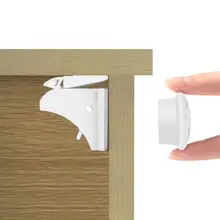 Детская безопасность, магнитный замок для шкафа, набор, защита от детей, замки для безопасности каждого милого ребенка