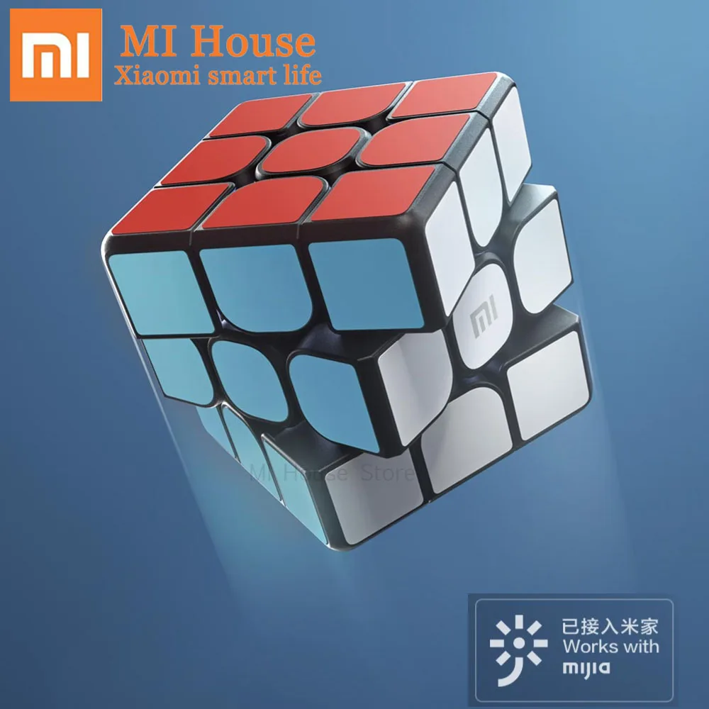 

Original Xiaomi Mijia Bluetooth5.0 Smart Cube Magnetic Cube Square Magic Cube Puzzle Science Education Works with Mijia app