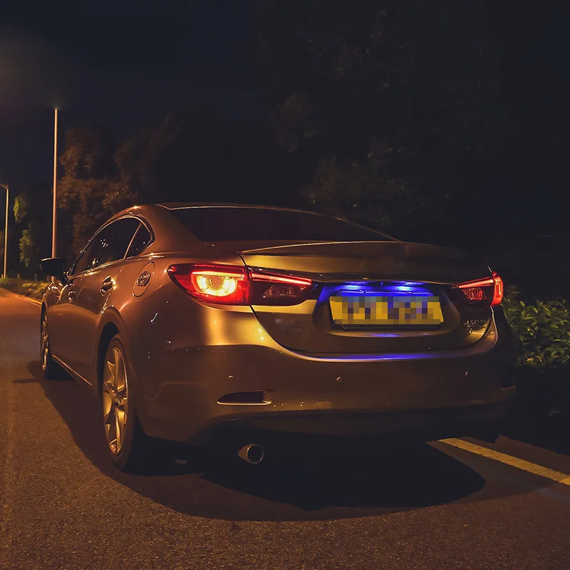 Светодиодный индикатор поворота заднего тормоза DRL задний фонарь подходит для Mazda 6 Atenza