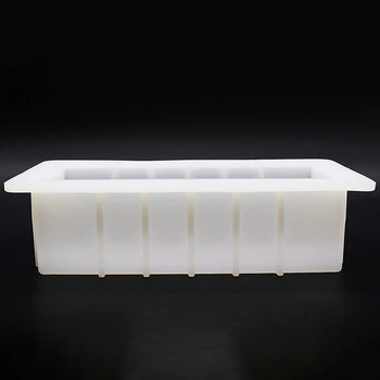 

New Silicone Soap Mould Handmade Soap Mould Rectangular Silicone Mould 1200Ml for Diy Soap Making