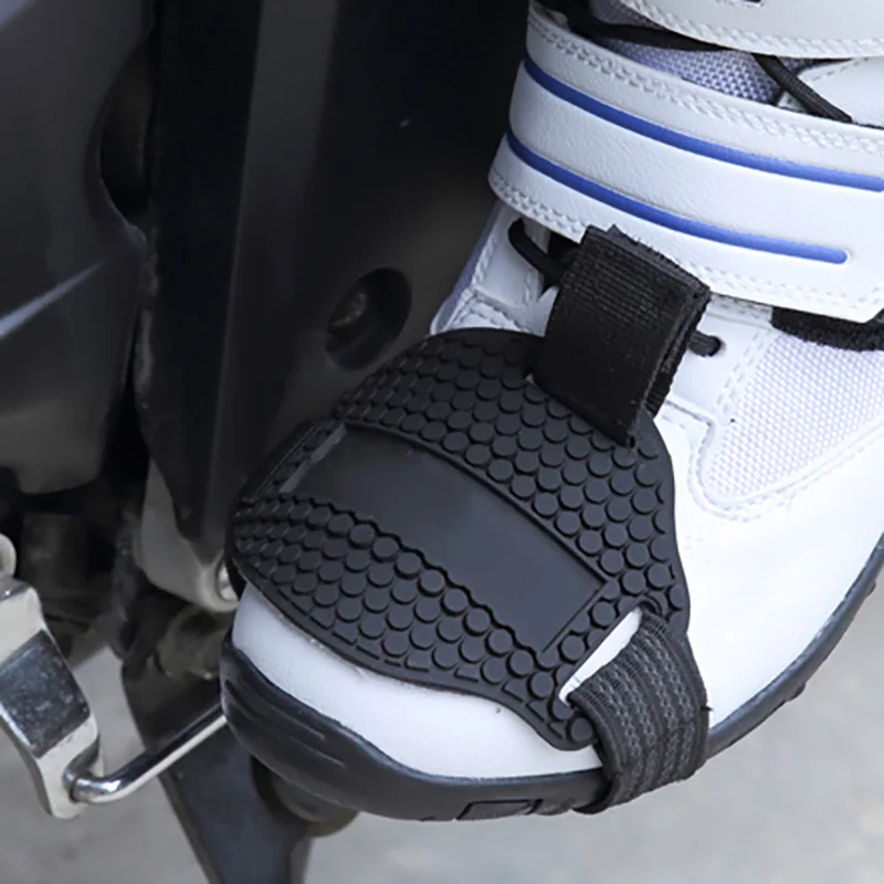 Motorcycle Protective Shift Pad Motocross Men Boots Shoe Protection Gear for Riding Rubber Lever Racing Brake Cover Durable Hot |