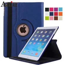 

For iPad Air 1 Air 2 Case 360 Degrees Rotating PU Leather Smart Cover for iPad 9.7 inch 2017 2018 5th 6th Generation Stand Case