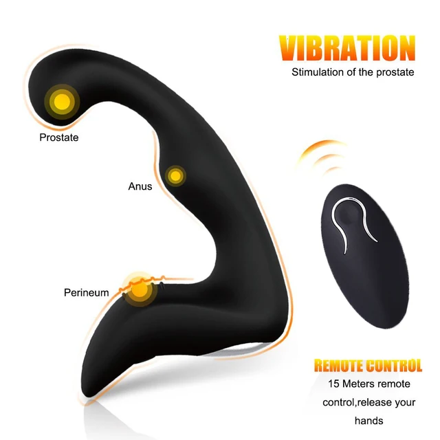 Remote Control Prostate Massager USB Charging For Men Anal Vibrator Sex erotic Toys For Men Women Anal Plugs Dildo Vagina Pussy 1