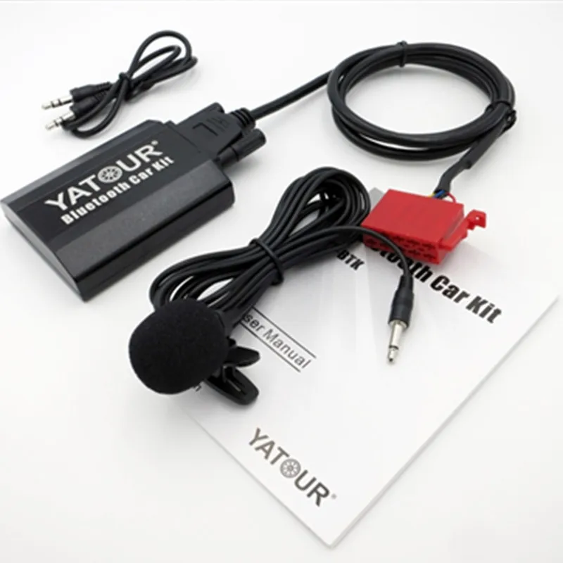 Yatour автомобильный аудио AUX Bluetooth гарнитура для Mercede Benz 10 контактный 1994 1998 W140 W202 W210