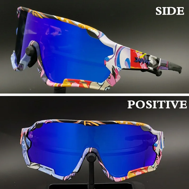Новинка, поляризованные очки UV400, велосипедные солнцезащитные очки для мужчин и женщин, спортивные очки для горного велосипеда, очки, солнцезащитные очки 5 ens
