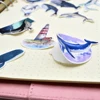 28pcs Kawaii Deep sea whale sticker Planner stickers scrapbooking stationery stikers/DIY Blue Dolphin  bullet journal papelaria ► Photo 3/6