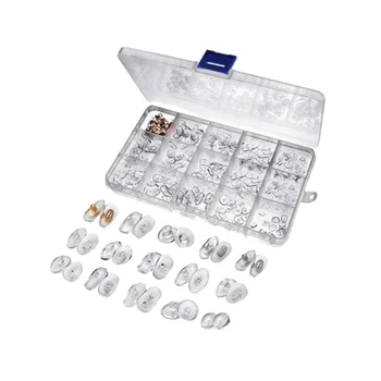 

1 Set of PVC Nose Pad Repair Parts Repair Box Set for Various Types and Sizes of Glasses