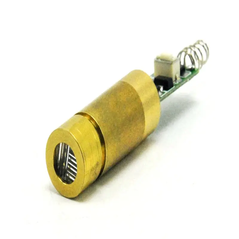

INDUSTRIAL / LAB Brass 650nm 100mW Red Laser Cross Diode Module with Driver