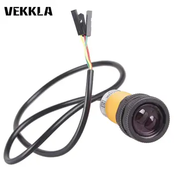 

Adjustable Infrared Proximity Switch Photoelectric Sensor Obstacles Avoidance 3-80CM Detection Range Infrared Proximity Switch