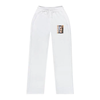 

Comfort Billie Eilish casual men women trousers boys girls sports pants Slim popular white cotton fashion Harajuku style pants