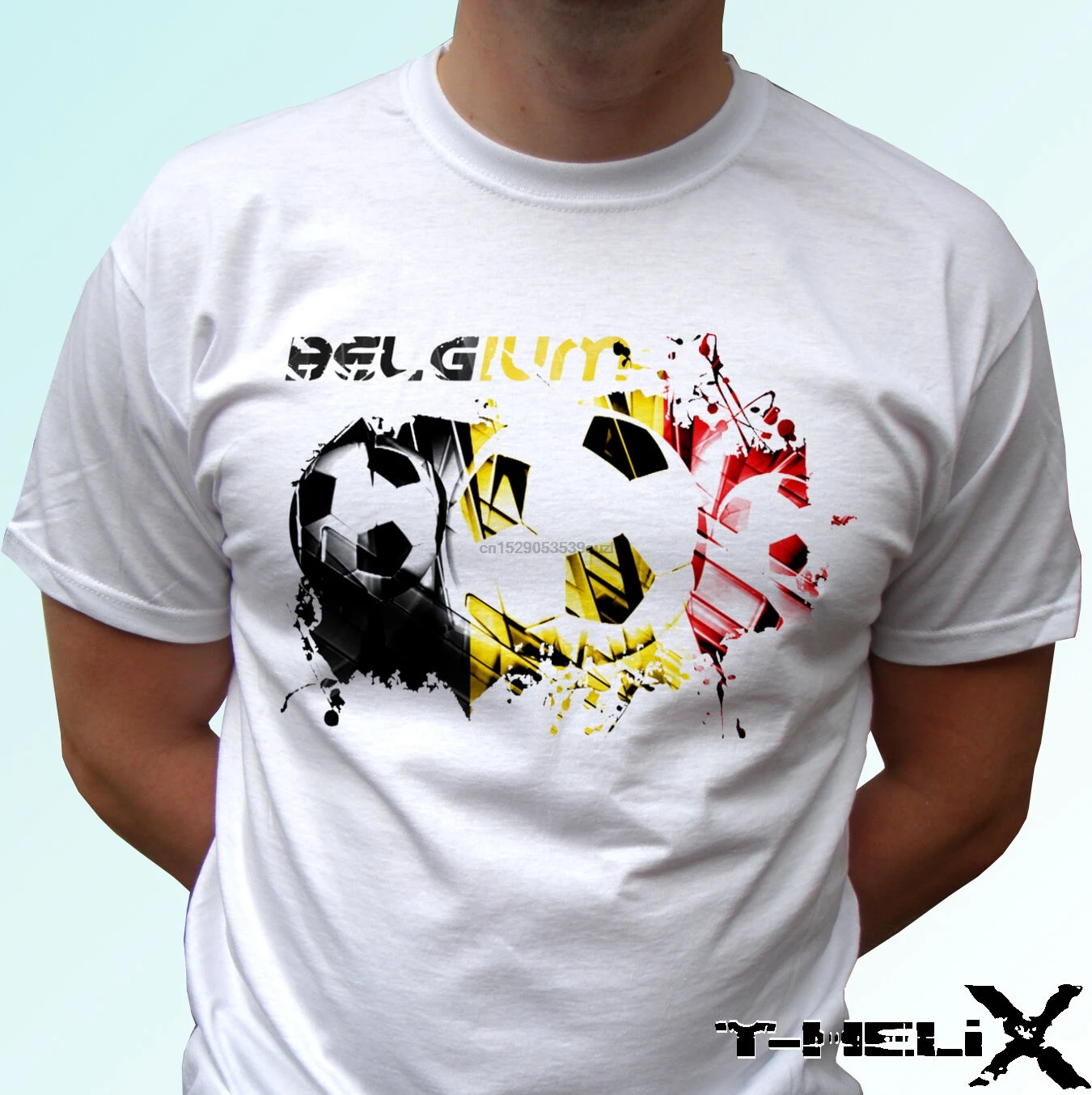 Футбольная Футболка Бельгии белая футболка с флагом дизайнерский Топ мужские