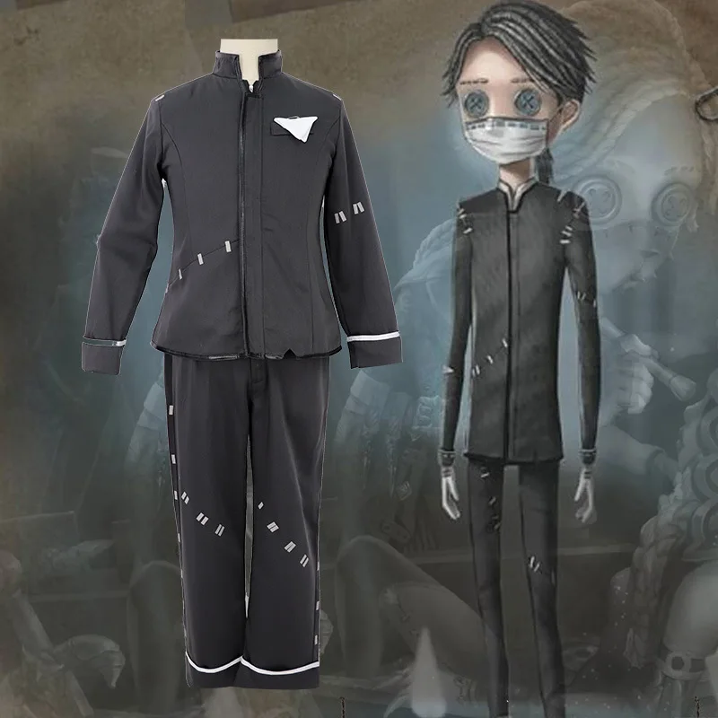 

HISTOYE The Game Dentity V Costume Entering the Division Isso Carr Cosplay Clothing for Men Halloween Costume Party