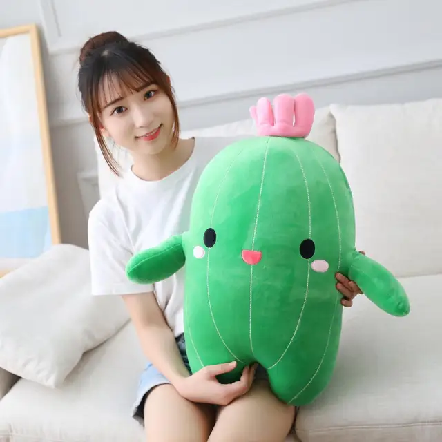 1pc 25/40/65CM Kawaii Plush Cactus Toys Stuffed Soft Plant Dolls Pillow for Children Baby Kids Toys Birthday Decoration Gifts 2