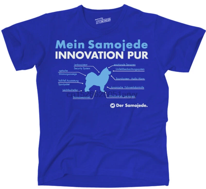 TINNO футболка Hunde Hund INNOVATION PUR SAMOJEDE fun Siviwonder | Мужская одежда