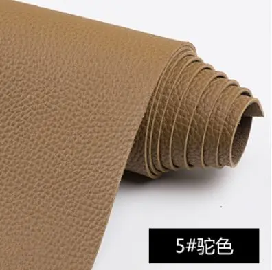 1pc 50x138cm Solid Color PU synthetic leather fabric for DIY Sofa, luggage, shoes，bag material - Цвет: 5
