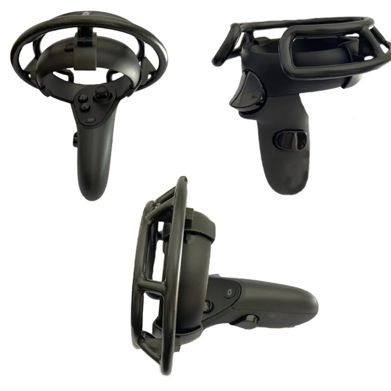 

2in1 Touch Controller Grip Cover & Protective Cages for Oculus Quest/Rift S VR Glasses Premium Controller Skin Accessries Set