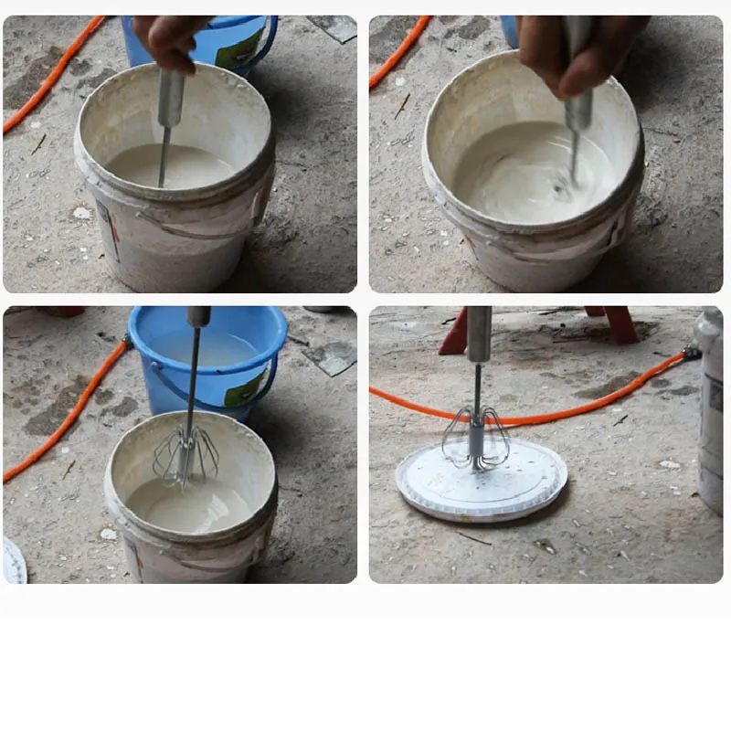 Blender Pottery Tools Crafts Manual Home Hand-held Stainless Steel Mini Ceramic Clay Polymer Stir Glaze Gadgets Tool | Дом и сад