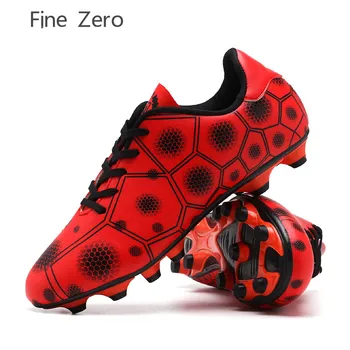 

Fine Zero New 2019 Adults Men's Outdoor hot's Soccer Cleats Shoes High Top Long Spikes Football Boots Training Sports Sneakers S