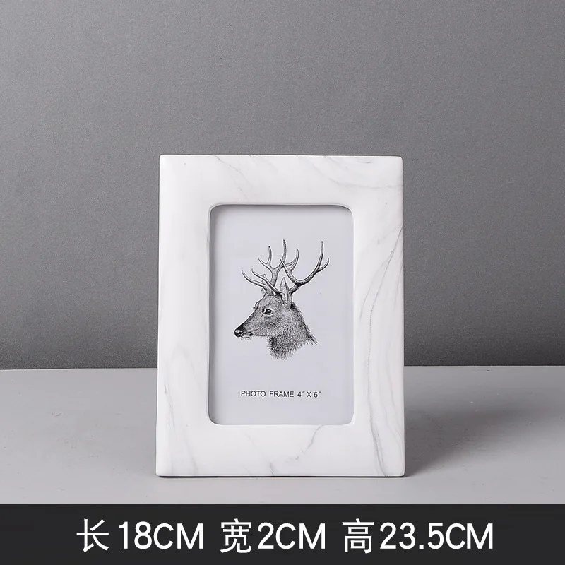 Современная минималистическая Керамическая рамка для фотографии модель комнаты Креативные украшения для дома скандинавские декоративные украшения - Цвет: C