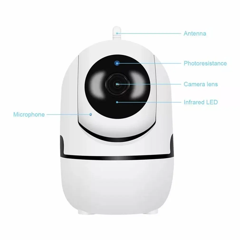 Умная камера 1080P беспроводная Wifi инфракрасная Противоугонная ip-камера ночного видения интеллектуальная Hd камера наблюдения