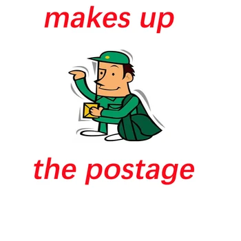 

makes up the postage