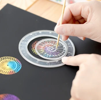 Spirographe kit pour dessins géométriques