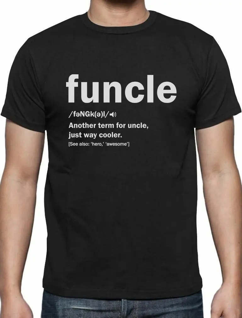 Funny Uncle Funcle Definition Gift For Humor Holiday Christmas T Shirt Medium Long Sleeve Hoddies unisex hoddie short sleeve Tee |