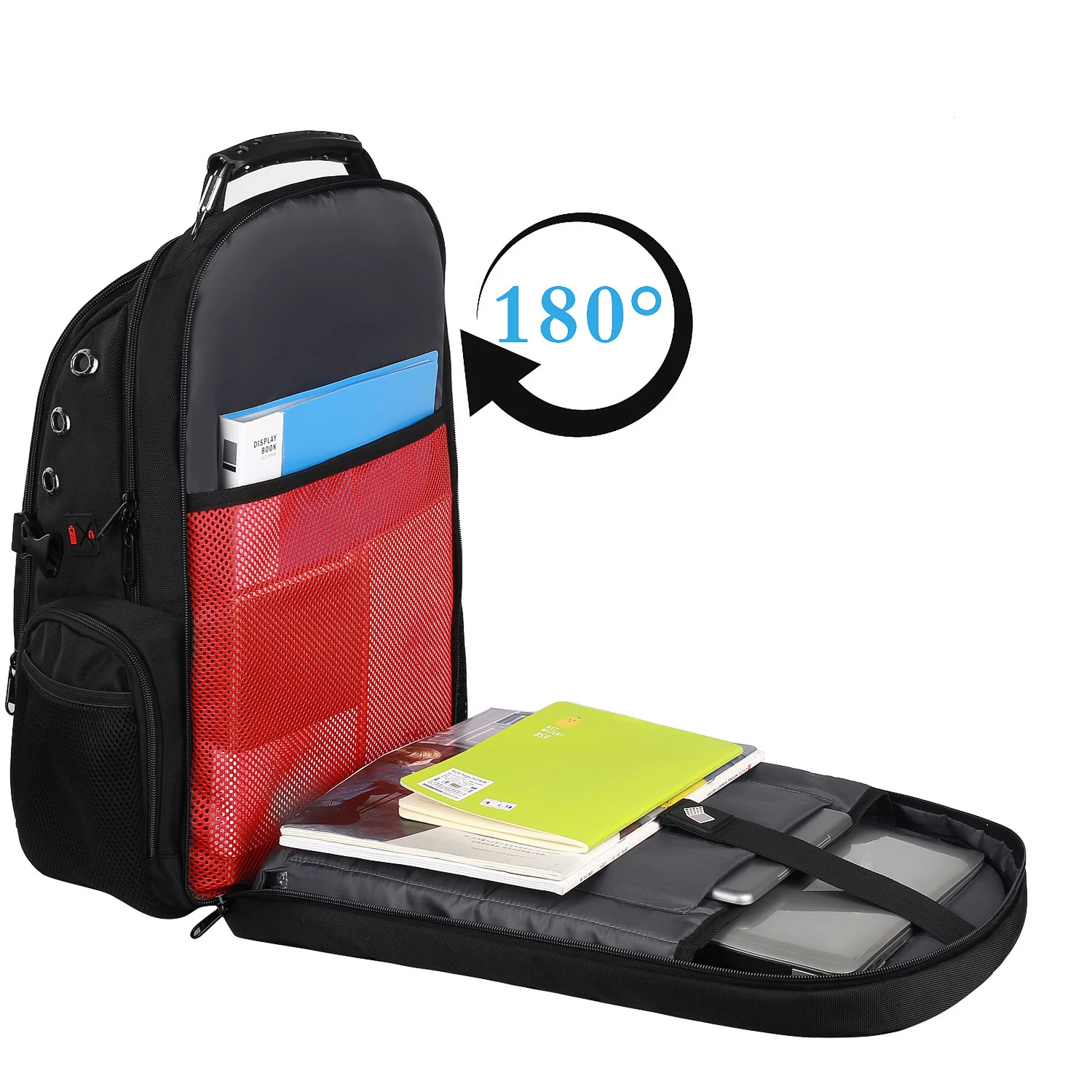 Large Backpack Student Causal With Reflective Stripe