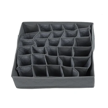 

Organizer Socks Box Durable 30 Slots Storage Box Wardrobe Organizer Drawer Divide Organizer Socks Box