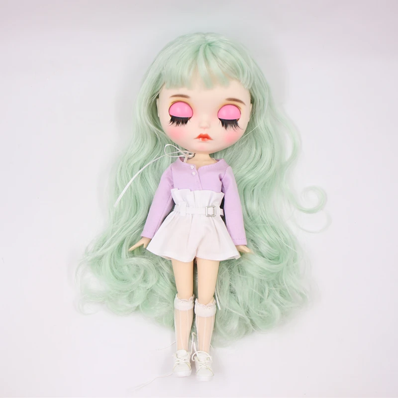 Fortune Days No. BL4278 1/6 30 см bjd кукла шарнирное тело мягкие кудрявые зеленые волосы новое матовое лицо с бровями Подарочная игрушка