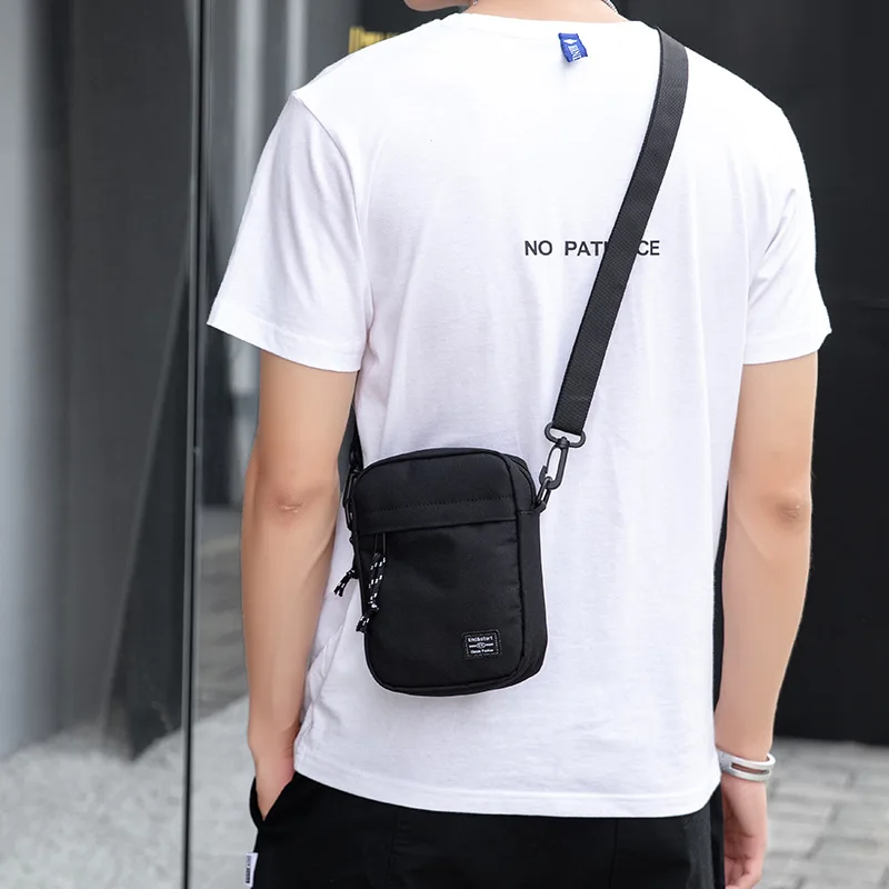 Casual Mini Crossbody Bag Small Men's Shoulder Bag Men Light