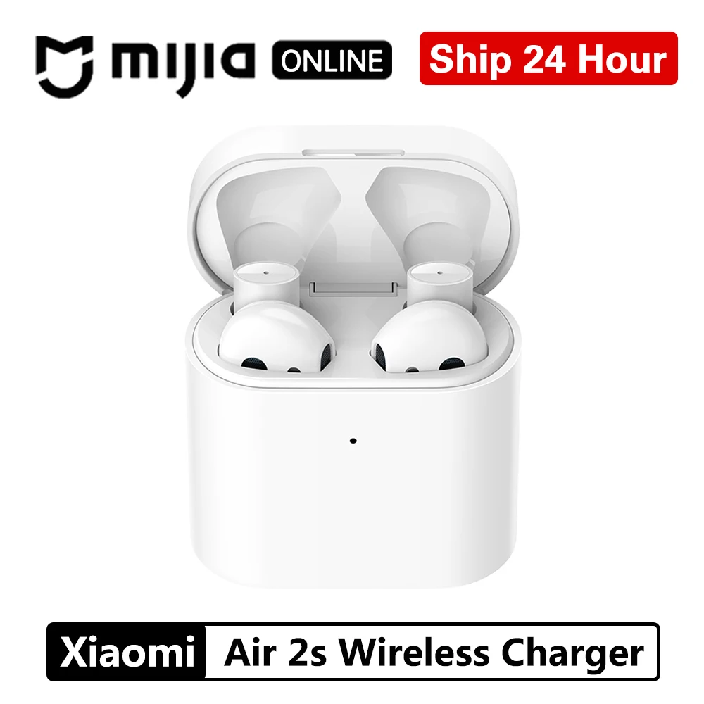 Photo Product Oringinal New Xiaomi Airdots 2s Wireless Earphone TWS Mi True Earbuds Air 2s LHDC Tap Stereo Control Dual MIC ENC
